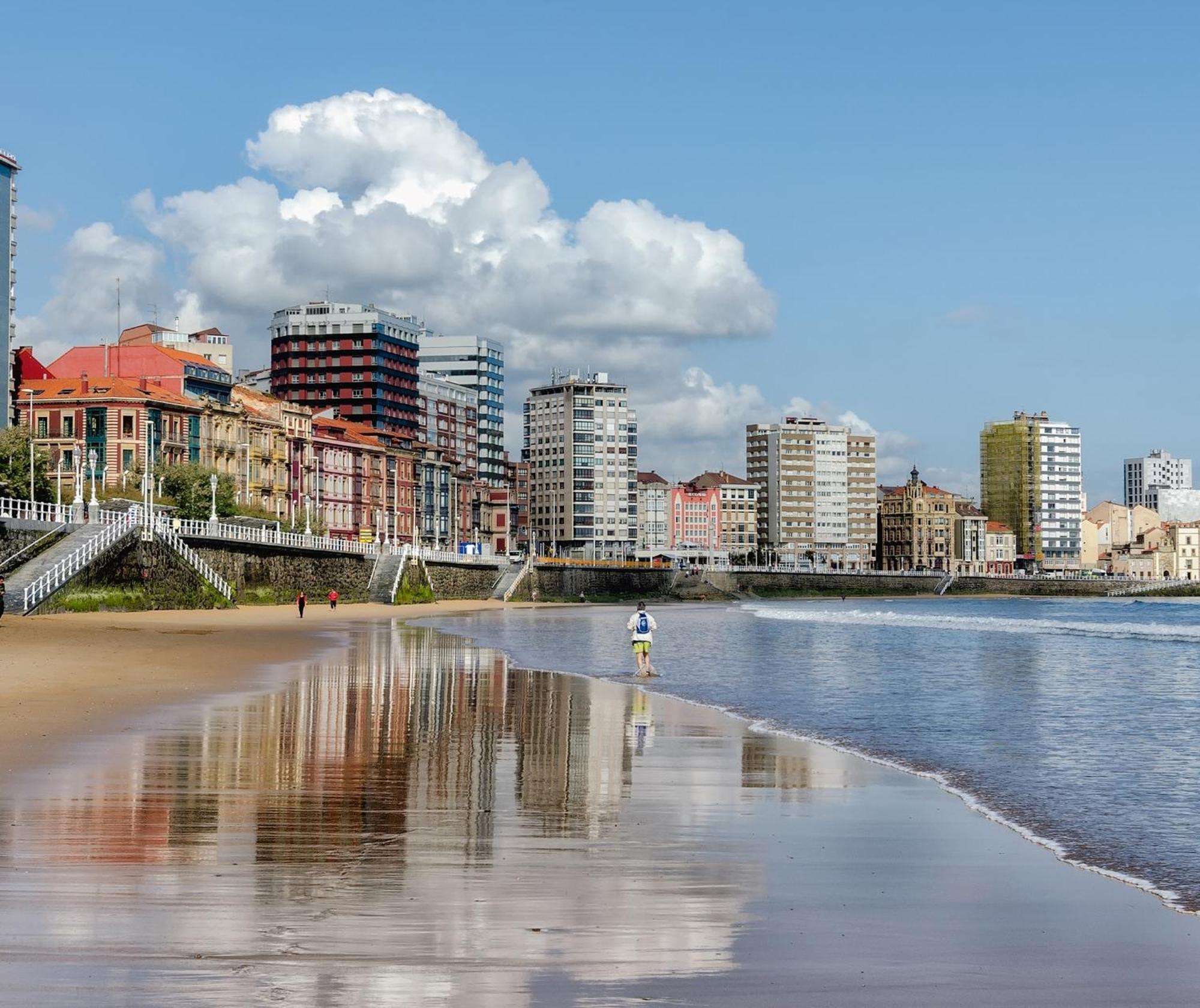 Ferienwohnung La Buhardilla De La Escalerona - 2 Hab - Vut-4354-As Gijón Exterior foto